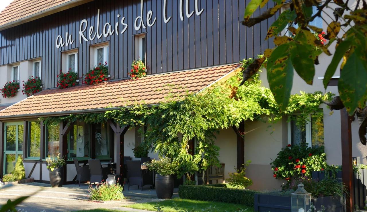 Au Relais De L'Ill Hotel Sermersheim Exterior foto